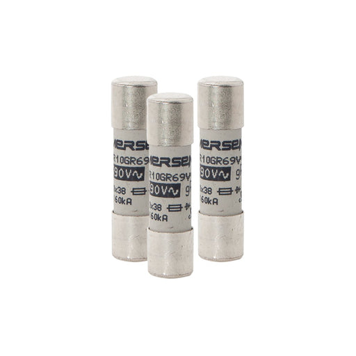 Mersen - Zylindrische Sicherung Sicherungseinsatz zylindr. FR10GR69V1.25 gR 10x38 1,25A − 10 Stück