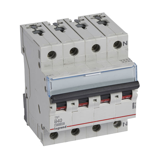 Legrand - Leitungsschutzschalter Legrand 404144 B40A 3-polig+N 10kA