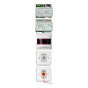 Elso - Behindertenelement für Installationsschalterprogramme WC-Set ELG740214 mit USV-Netzteil