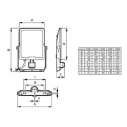 Philips Lighting - Downlight/Strahler/Flutlicht LED-Strahler BVP167 LED #73617799 830/840
