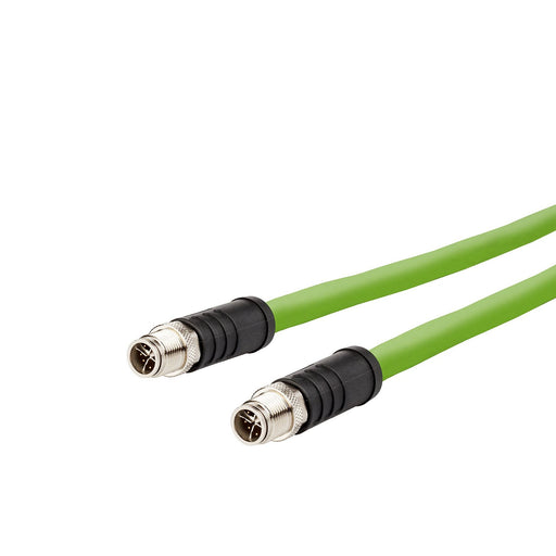 Metz Connect - Patchkabel Kupfer Industrie IndustrialEthernet Leitung 142M6X11010 X-kodiert, 1m, M12