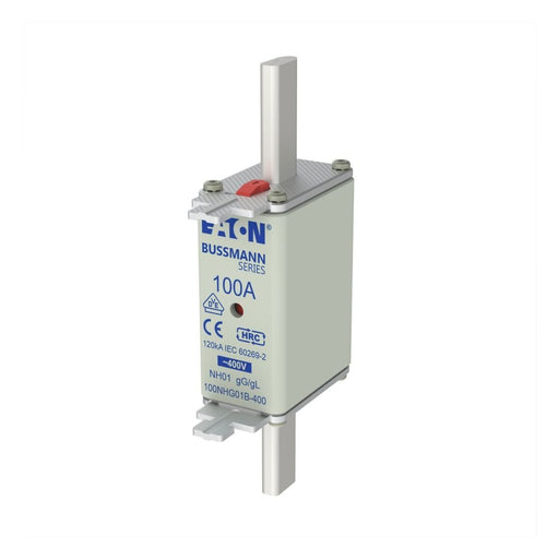 Eaton - Messersicherung Sicherungseinsatz Nieders. 100A40#100NHG01B-400 100A AC 400V 120kA − 3 Stück