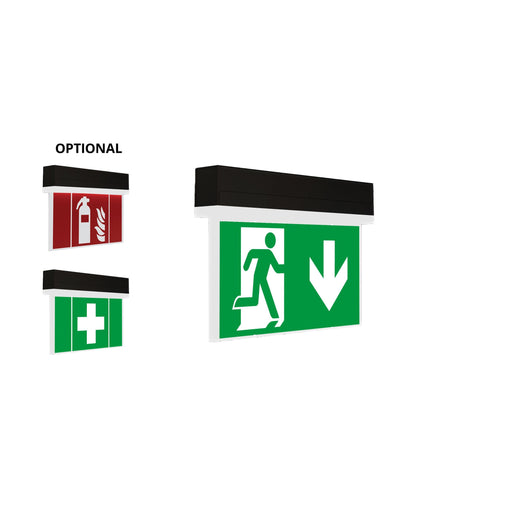 RP-Technik - Hinweisleuchte Sicherheitsleuchte KSC413WB-SW EB 3h, Wireless