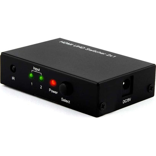 E+P Elektrik - Endgeräteumschalter HDMI-Umschalter UHD 21 2-fach