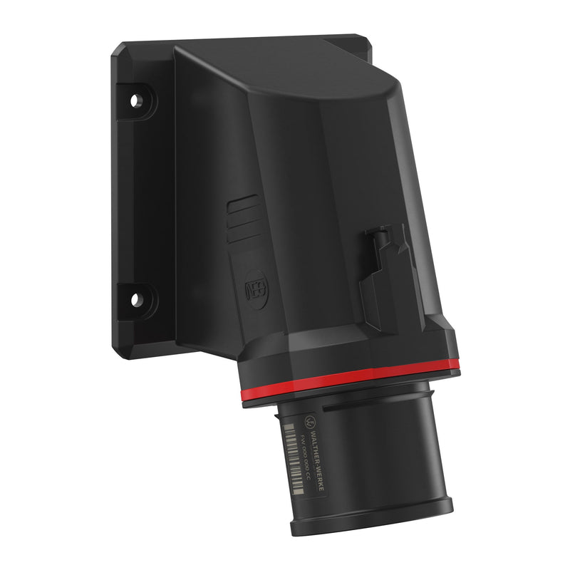 Walther Werke - CEE-Gerätestecker (IEC 60309) CEE NEO Anbaugerätestecker FW731406CC schräg 32A 4P 6h
