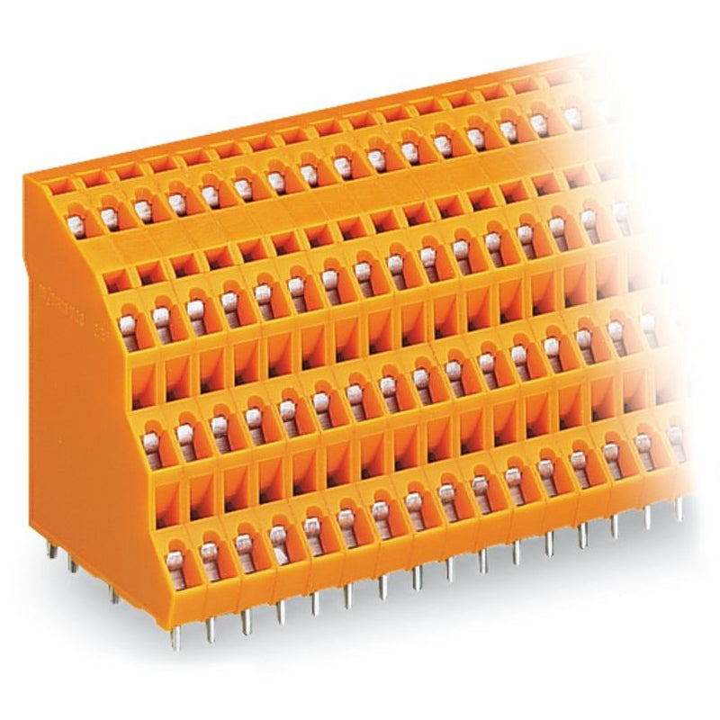 WAGO - Leiterplattenklemme Vierstock-Leiterplattenkl. 738-303 2,5mm² − 48 Stück