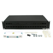 Televes - Patchpanel Kupfer 19" Frontblende UFB48SC-A 2U 48 SC