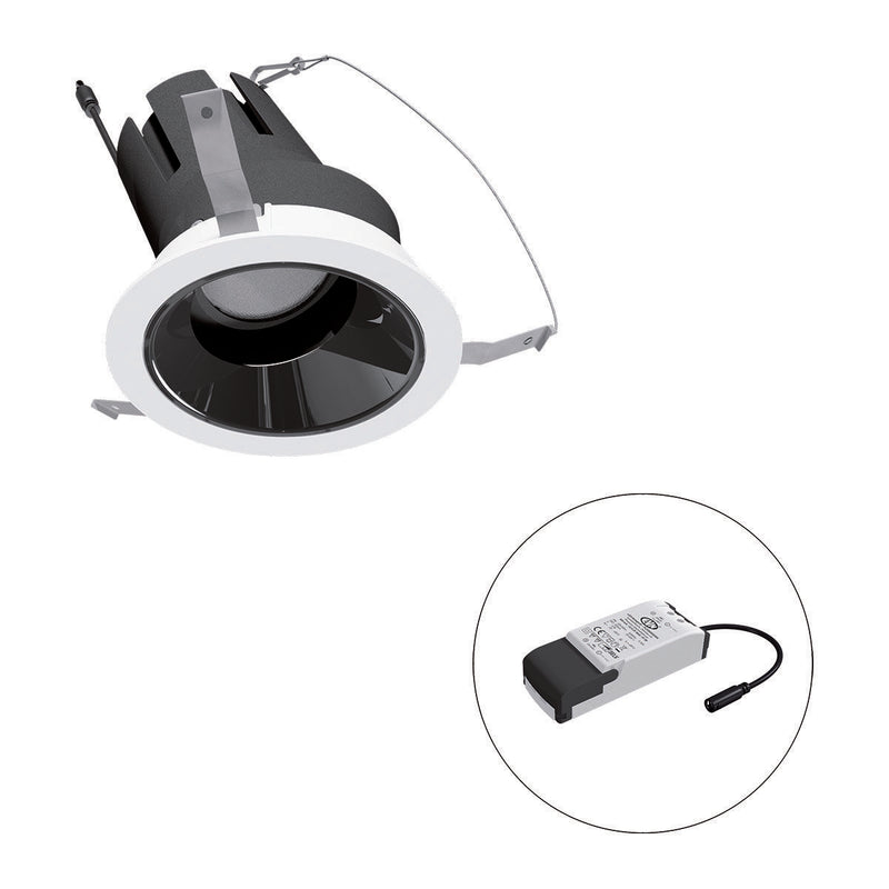 EVN Lichttechnik - Downlight/Strahler/Flutlicht LED-Einbauleuchte modular F01R09AM1840L55P Konfigurationstype