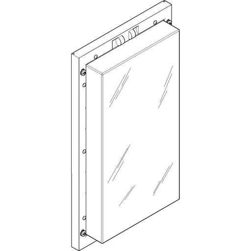 ABN - Abdeckung für Verteilerfeld Abdeckplatte FAS13PLHN 250x450mm 1FB/3RE