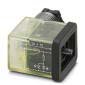 Phoenix Contact - Ventilstecker (feldkonfektionierbar) Ventilstecker SACC-VB-3CO #1452204 3-pol. BauformB 1LED