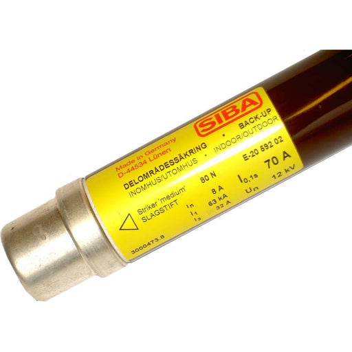 Siba - Mittel-/Hochspannungssicherung HH-Sicherungseinsatz 3000413.40 40A TB 6/12kV