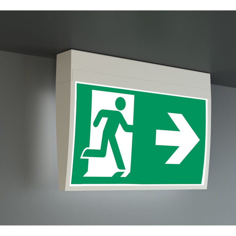 RP-Technik - Hinweisleuchte Sicherheitsleuchte KMU413WB EB 3h, Wireless