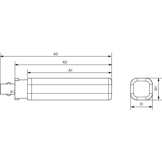Philips Lighting - LED - Lampe/Multi - LED LED - Kompaktlampe f.EVG CorePro LED#29047100 G24q - 2, 840