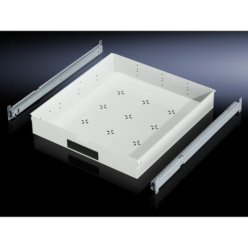 Rittal - Komponente für den Ausbau (Schaltschrank) IW Schubladen-Wanne H=85 IW 6902.700 mit Teleskopschienen