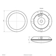 EVN Lichttechnik - Decken-/Wandleuchte LED-Anbauleuchte WR30181425 IP66