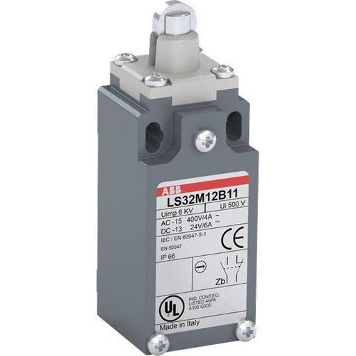 ABB Stotz S&J - Einzelpositionsschalter Standard-Positionsschalter LS33M12B11 Metall-Gehäuse IP66