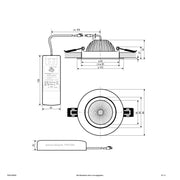 EVN Lichttechnik - Downlight/Strahler/Flutlicht LED-Deckenleuchte PS54100902 schwenkbar