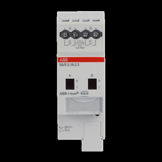 ABB Stotz S&J - Bussystem-Schaltaktor Schaltaktor SA/S2.16.2.2 2fach, 16A, REG