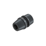 HKL - Scheibennippel für Leuchten Klemmnippel ws 436W D:5-6,8/L:24mm M10x1 − 100 Stück