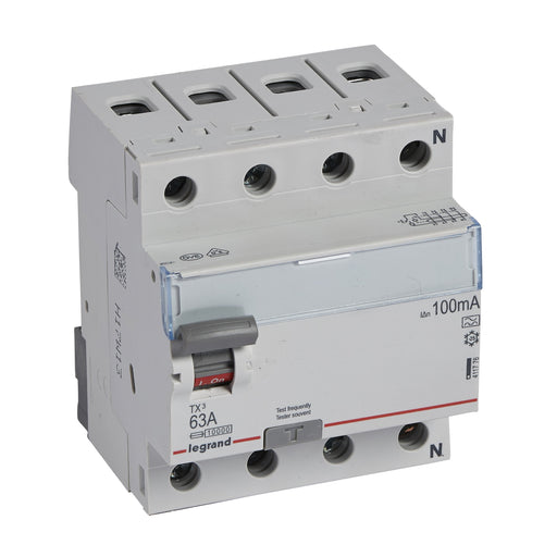 Legrand - Fehlerstrom-Schutzschalter Fehlerstromschutzschalter Legrand 411776 63A,4pol100mA,400VAC