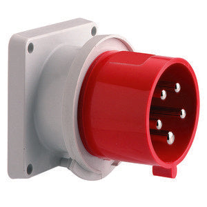 Bals Elektrotech - CEE-Gerätestecker (IEC 60309) Flansch-Gerätestecker 32A 28108 5p 400V 6h IP44