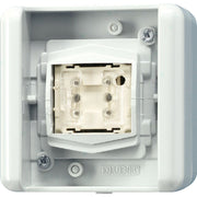Jung - Bussystem-Tasterankopplung KNX Taster BA 8471.01 LED W 1f. Tasterstellung − 1 Stück