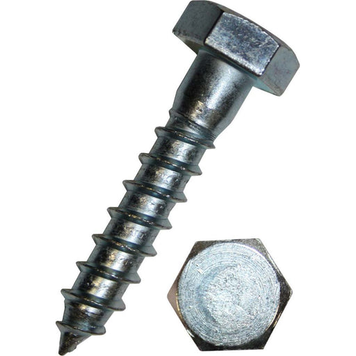 Dresselhaus - Holz-/Spanplattenschraube Sechskant-Holzschrauben 0008/001/52 6x25 zn − 50 Stück
