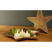Hellum - Festbeleuchtung LED-Teelicht 520118 m.Docht,4erSet,Batt