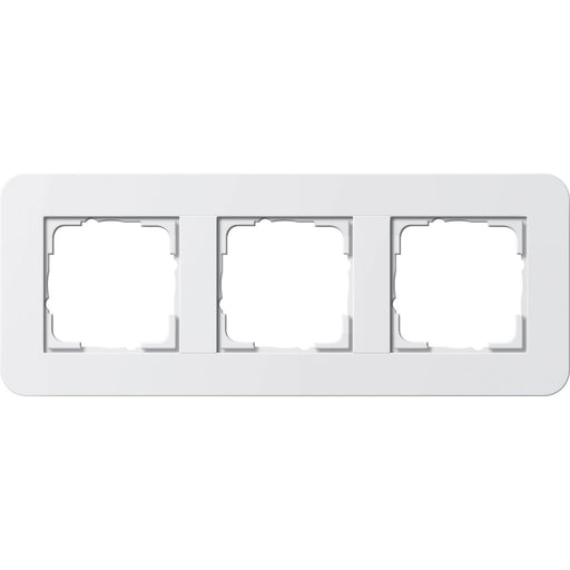 Gira - Abdeckrahmen 3fach 0213410 Reinweiß/Reinweiß