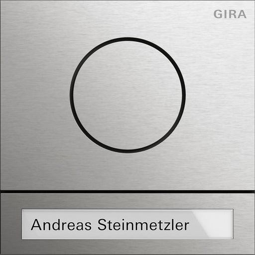 Gira - Funktionsmodul für Türkommunikation Türstationsmodul 5565914 edelstahl V4A