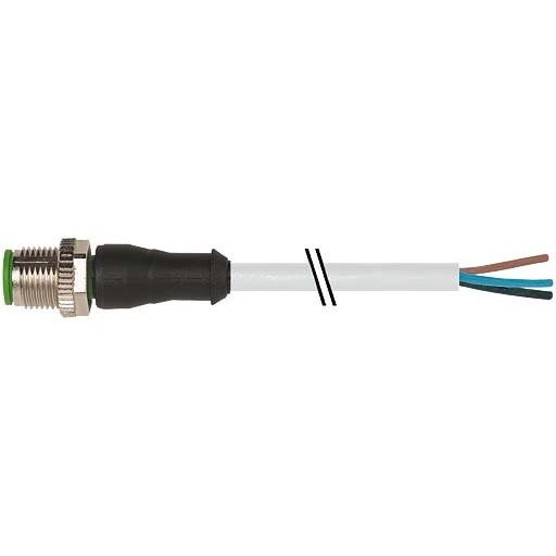 Murrelektronik - Konfektioniertes Sensor-Aktor-Kabel Anschlussleitung 3m 7000-12021-2140300 M12 St.ger.fr.Leit