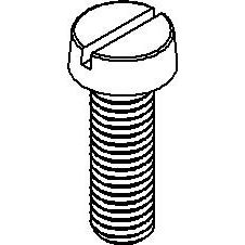 Niedax - Maschinenschraube/Bolzen Schraube Z M5X25 − 100 Stück