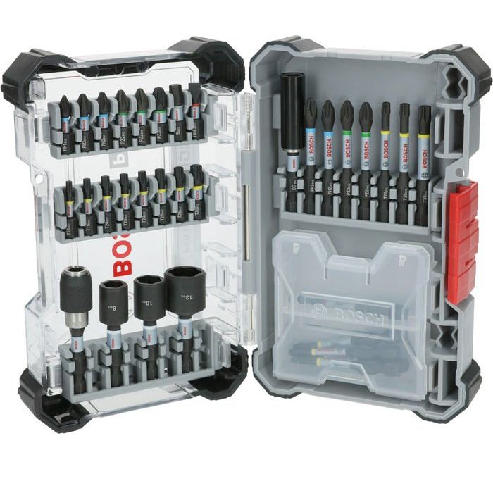 Bosch - Bit-Set PRO Impact Schrauberbit 2608521U76VE(33) Set, 33-tlg. − 3 Packung