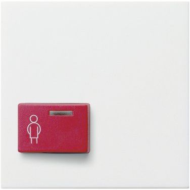 Gira - Zentralelement Klinikinstallation Abdeckung f. Ruftaster 022903 rw gl