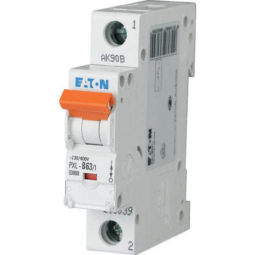 Eaton - Leitungsschutzschalter LS-Schalter m.Beschrift. PXL-C63/1 C 63A, 1p