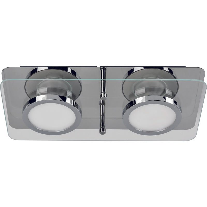 LIGHTME - Decken-/Wandleuchte LED-Leuchte LM85621 2flammig inkl. LM