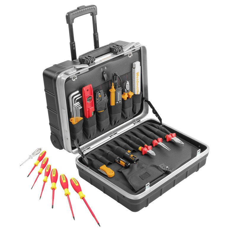 Weidmüller - Werkzeugset Werkzeugkoffer TOP CASE STARTER BxH=465x255mm