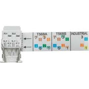 Weidmüller - Modularer Steckverbinder Steckereinsatz RJ45 IE-PI-RJ45-FH werkzeuglos