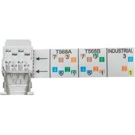 Weidmüller - Modularer Steckverbinder Steckereinsatz RJ45 IE-PI-RJ45-FH werkzeuglos
