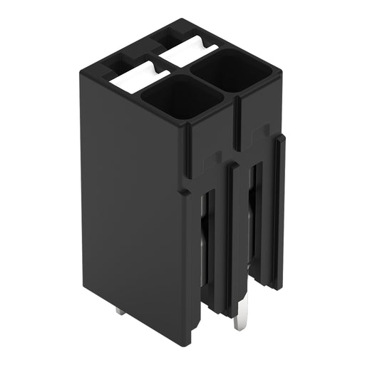 WAGO - Leiterplattenklemme THR-Leiterplattenklemme 2086-1122/300-000 Drücker,1,5mm²,sw − 432 Stück