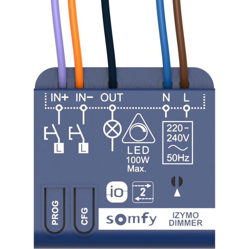 Somfy - Funkempfänger Empfänger UP 1822663 Licht dimmbar