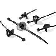 HellermannTyton - Kabelbinder Befestigungsbinder T80ISBS5-BK-D1 − 500 Stück