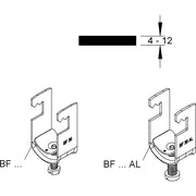 Niedax - Bügelschelle BF 50 − 50 Stück