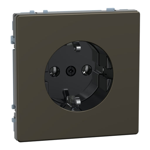 Merten - Steckdose SCHUKO-Steckdose moccamet MEG2301-6052 mit Steckklemmen