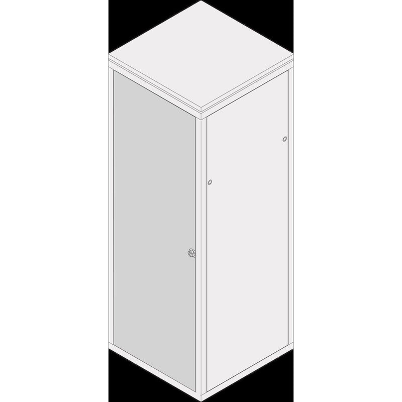 Schroff - Tür/Bedientableau (Schaltschrank) Stahlblechtür 21117190