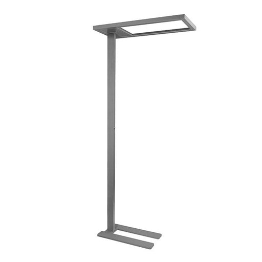 LTS Licht&Leuchten - Stehleuchte LED-Stehleuchte PIANO-S 0800540DIMSI 4000K silber dim