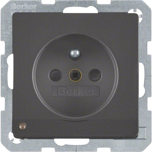 Berker - Steckdose anth/sa 6765106086 m.Schutzkontaktstift