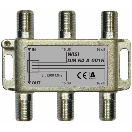 Wisi - Abzweiger und Verteiler Abzweiger 4f. DM 64 A 0016 5-1300Mhz 16dB Kl.A