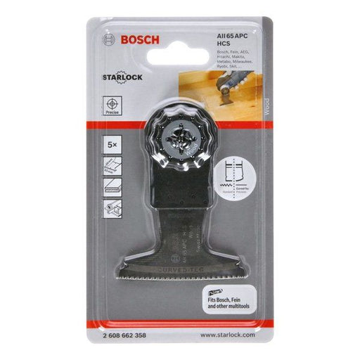 Bosch - Blatt für Oszillierer HCS Tauchsägeblatt AII 65 2608662358 APC Wood 40 x 65 mm