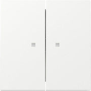 Gira - Abdeckung/Bedienelement für Installationsschalterprogramme Wippe 2f Kontrollf. 363170 Schalter Reinweiß